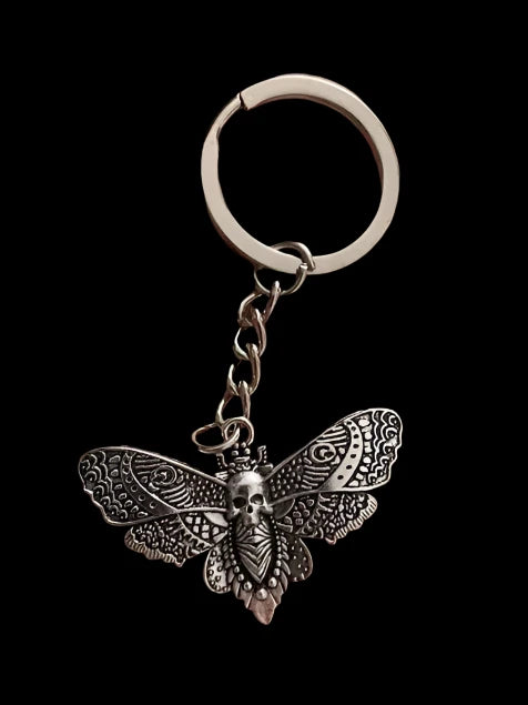 Death Moth Keychain