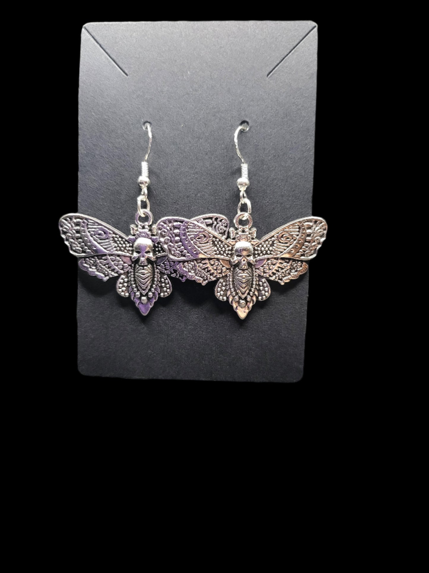 Death's-Head Hawkmoth Earrings